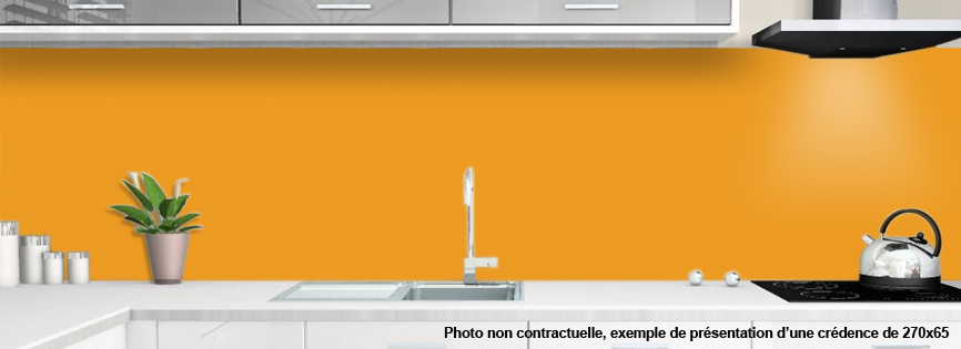 crédences orange pour cuisine | ALU OU VERRE DE SYNTHESE crédences orange pour cuisine | ALU OU VERRE DE SYNTHESE