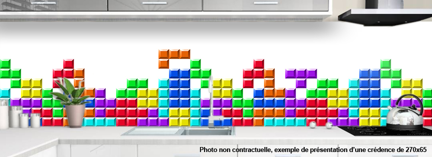 crédence Tetris 2